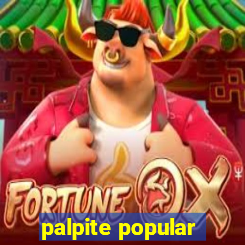 palpite popular