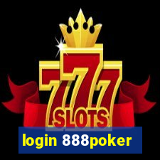 login 888poker