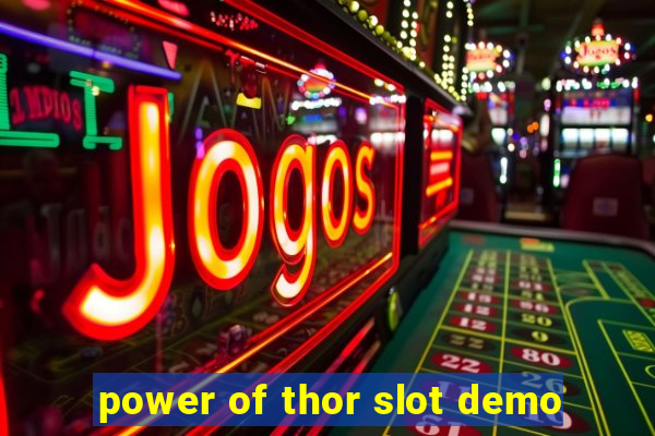 power of thor slot demo