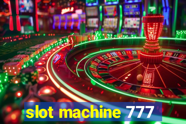 slot machine 777