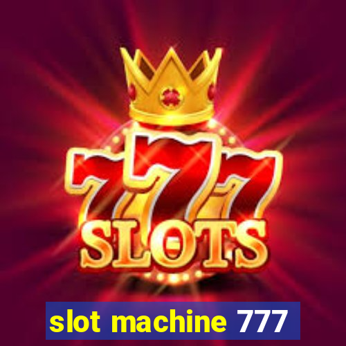 slot machine 777