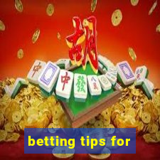 betting tips for