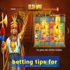 betting tips for