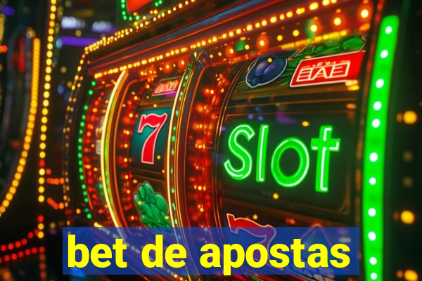 bet de apostas