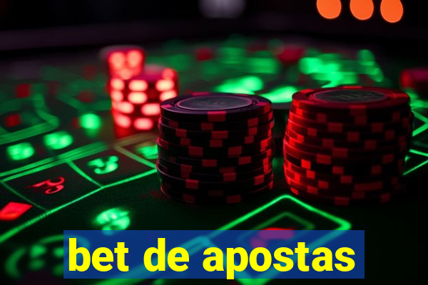 bet de apostas