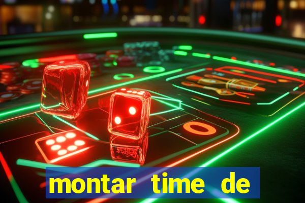 montar time de futebol site