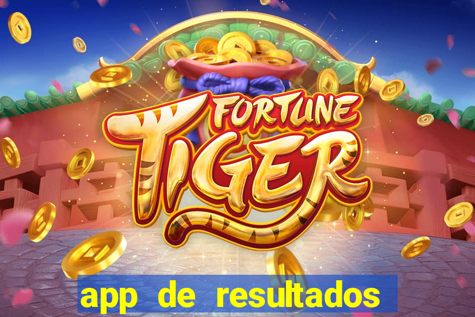 app de resultados de jogos