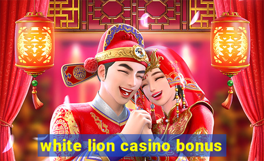 white lion casino bonus