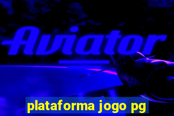 plataforma jogo pg