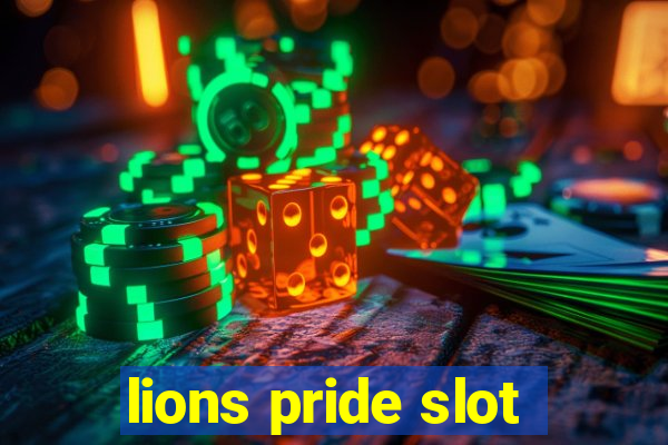 lions pride slot