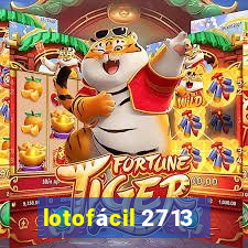 lotofácil 2713