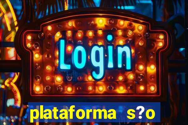 plataforma s?o paulo jogo