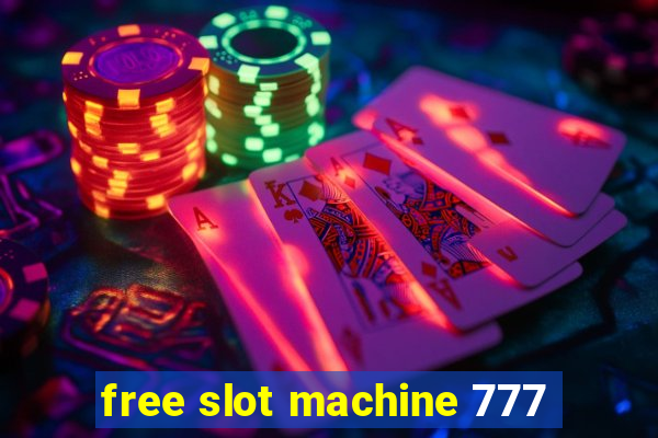 free slot machine 777