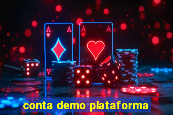 conta demo plataforma