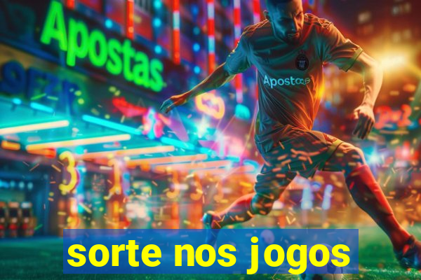 sorte nos jogos