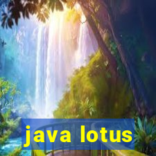 java lotus