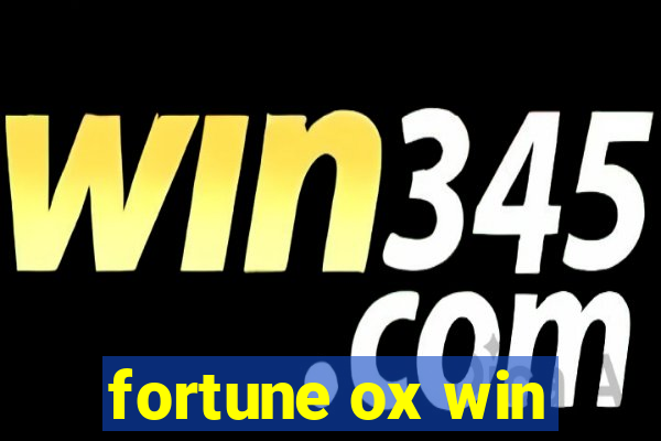 fortune ox win