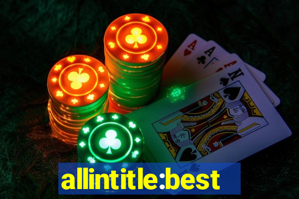 allintitle:best sports betting