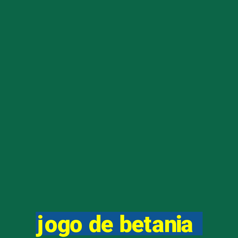 jogo de betania