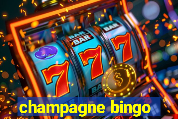 champagne bingo