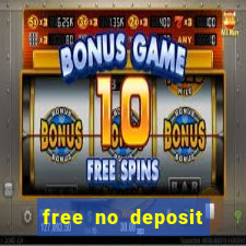 free no deposit casino spins