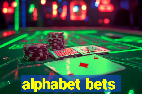 alphabet bets