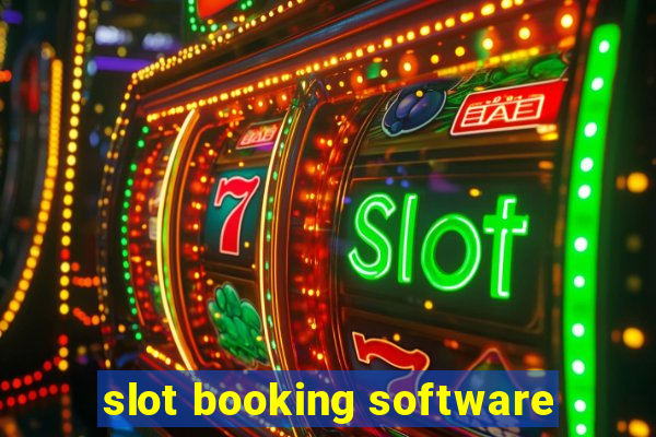 slot booking software