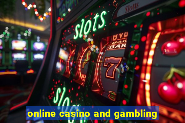 online casino and gambling