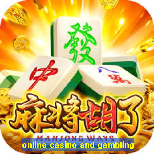 online casino and gambling