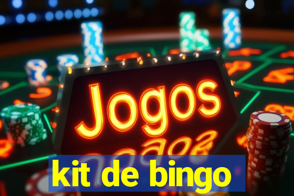 kit de bingo