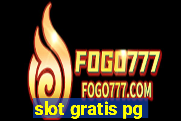 slot gratis pg