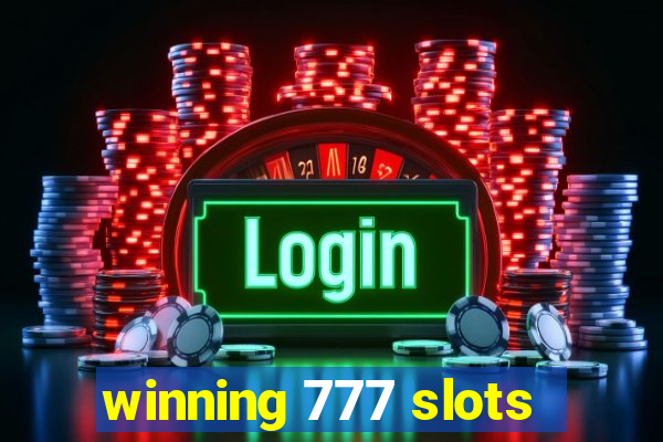 winning 777 slots