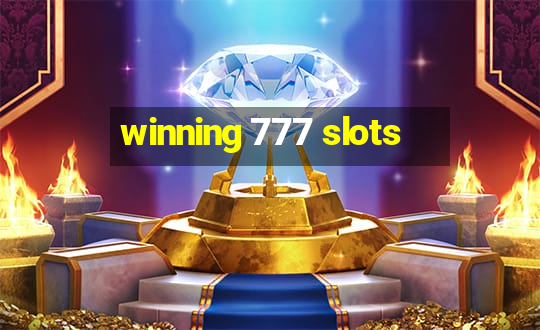 winning 777 slots