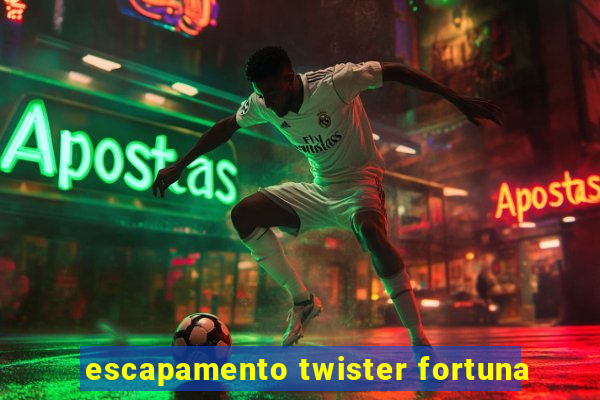 escapamento twister fortuna