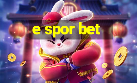 e spor bet