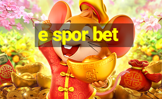 e spor bet