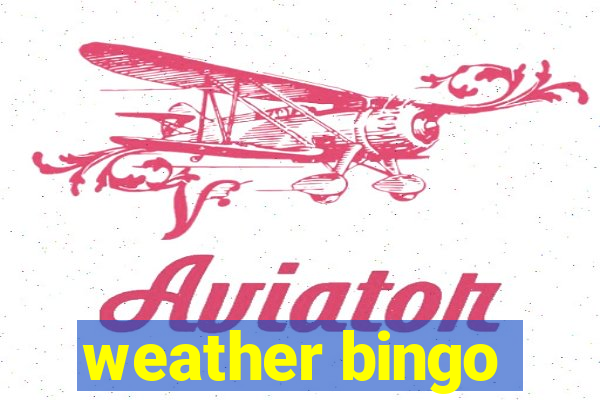 weather bingo