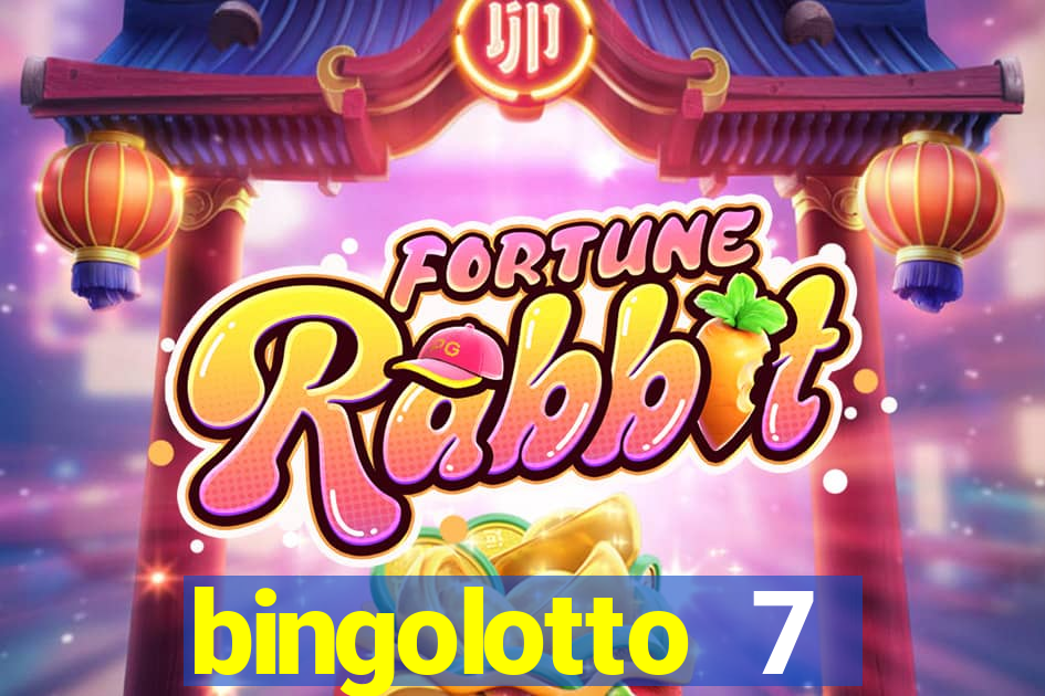 bingolotto 7 januari 2024