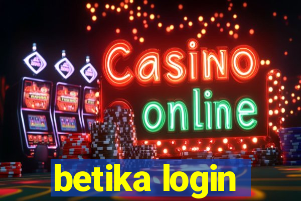 betika login