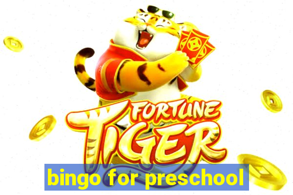 bingo for preschool