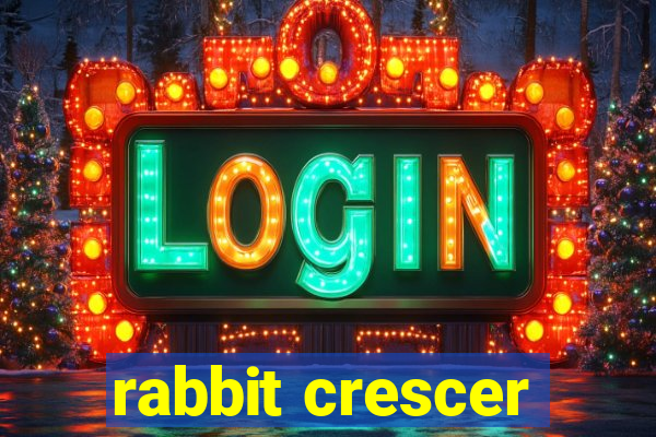 rabbit crescer