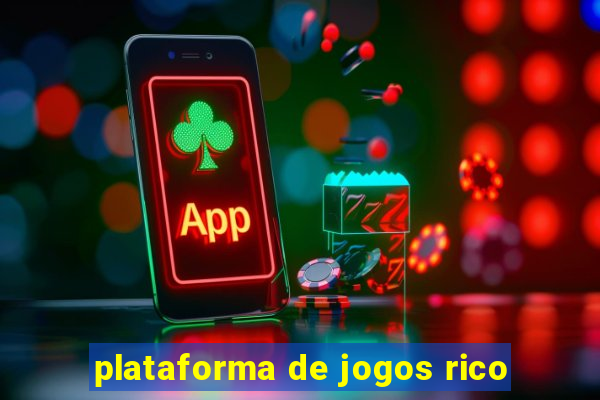 plataforma de jogos rico