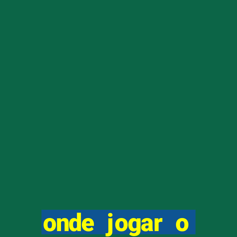 onde jogar o fortune tiger