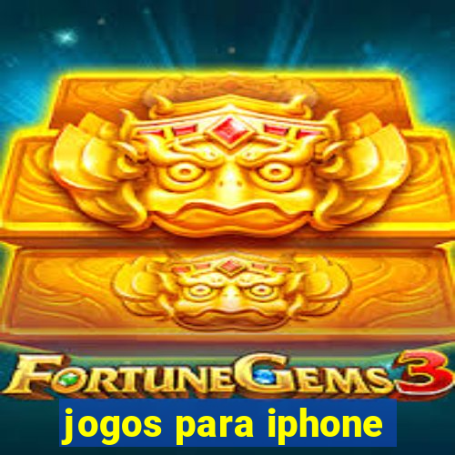 jogos para iphone