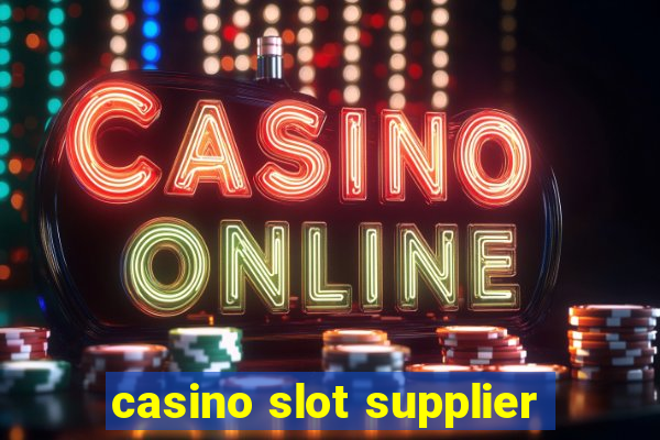 casino slot supplier