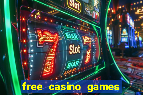 free casino games online slot machine