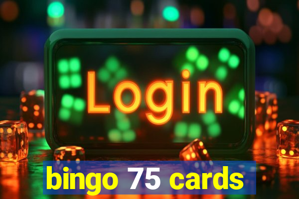 bingo 75 cards