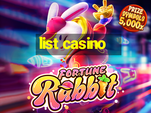 list casino