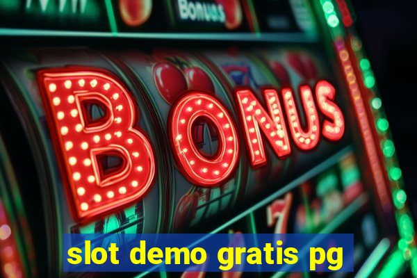 slot demo gratis pg