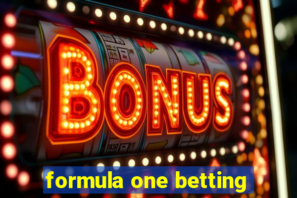 formula one betting